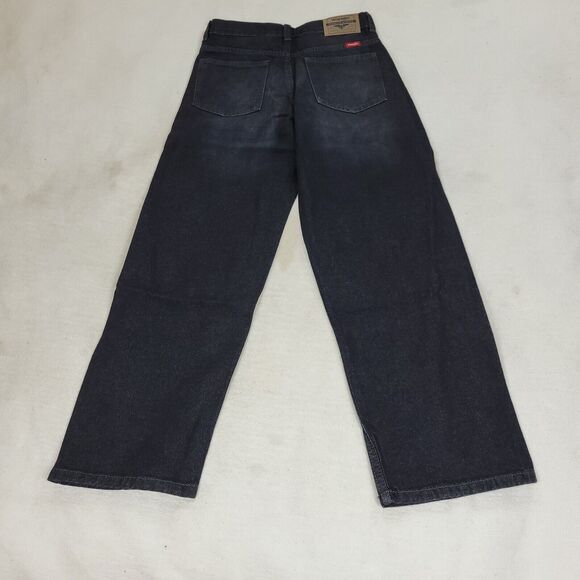 Wrangler Jeans Sz 12 Reg Boys Loose Black Denim Pants Kids Skater Lot of 2 Kid - Picture 13 of 16
